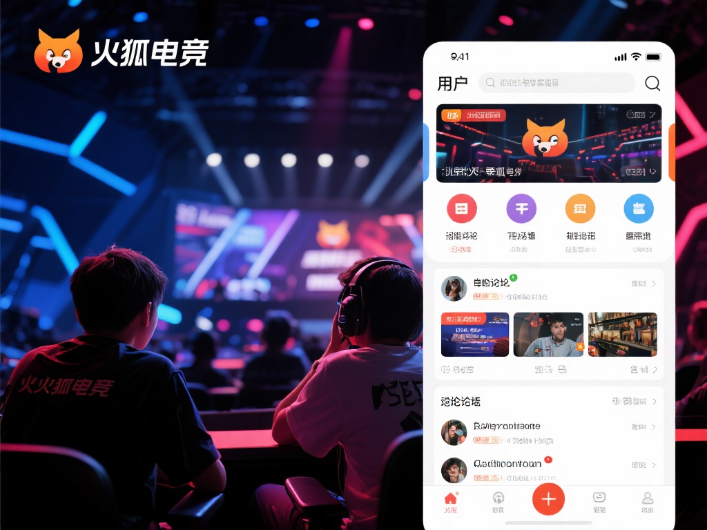 用户不仅可以观赛，还能参与讨论，通过论坛和评论区与